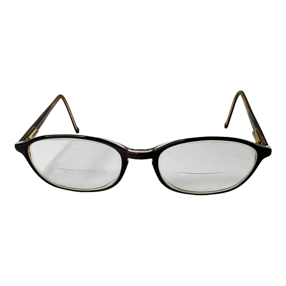 Village By Marcolin Eyeglass Sunglass Frame Brown‎ Round 567 51-18 H3726